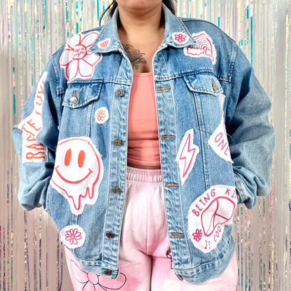Hippie Heart denim jacket - 1