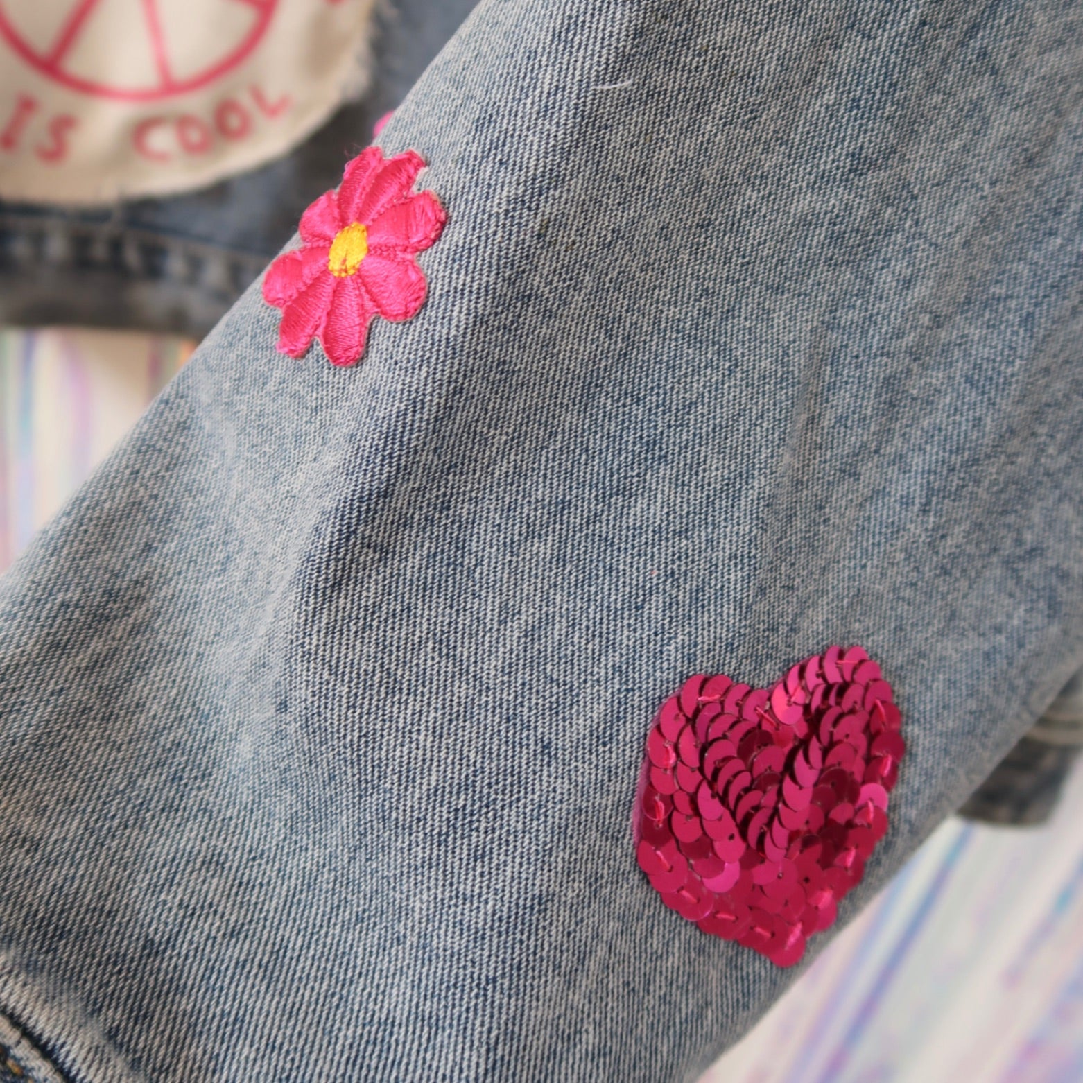 Hippie Heart denim jacket - 3