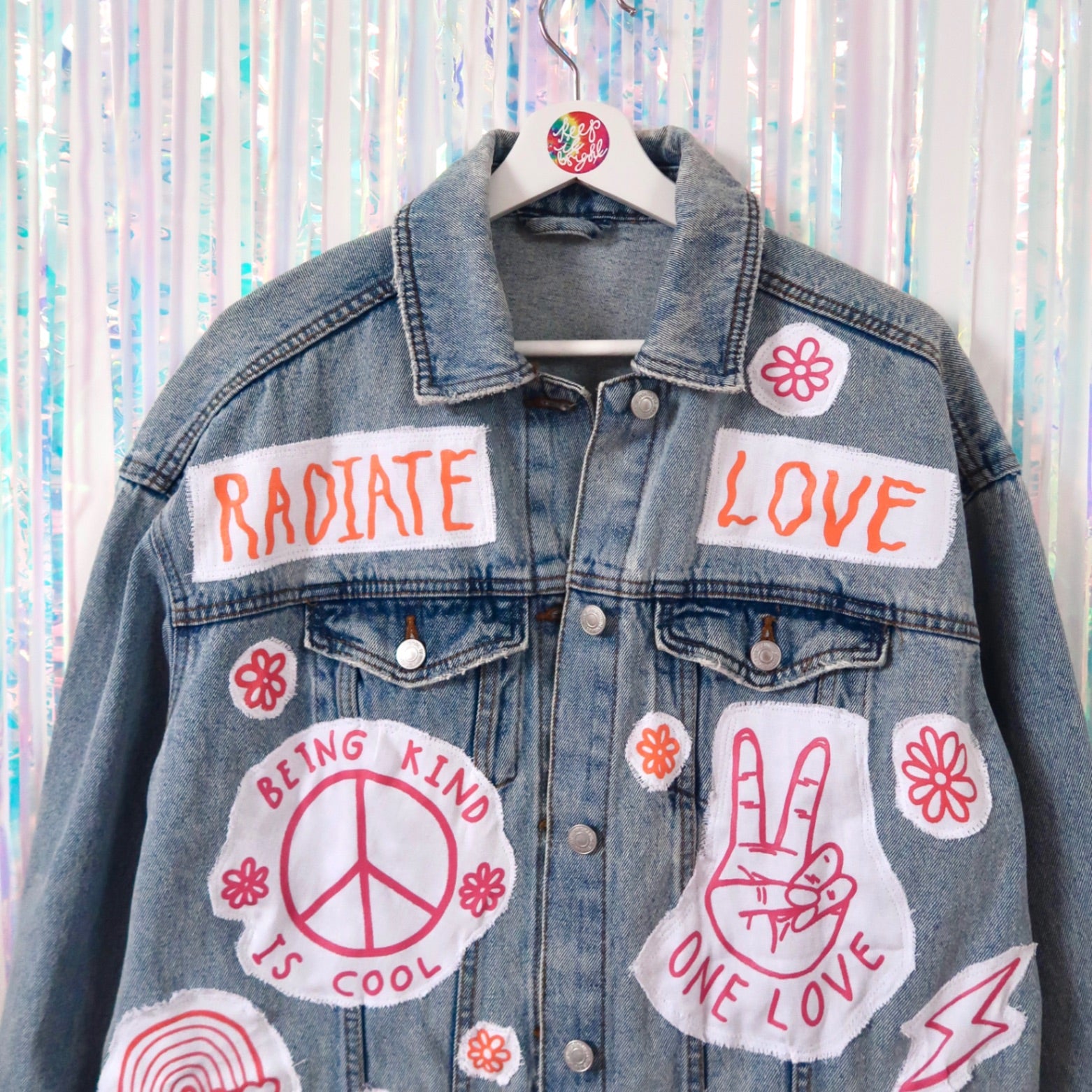 Hippie Heart denim jacket - 2