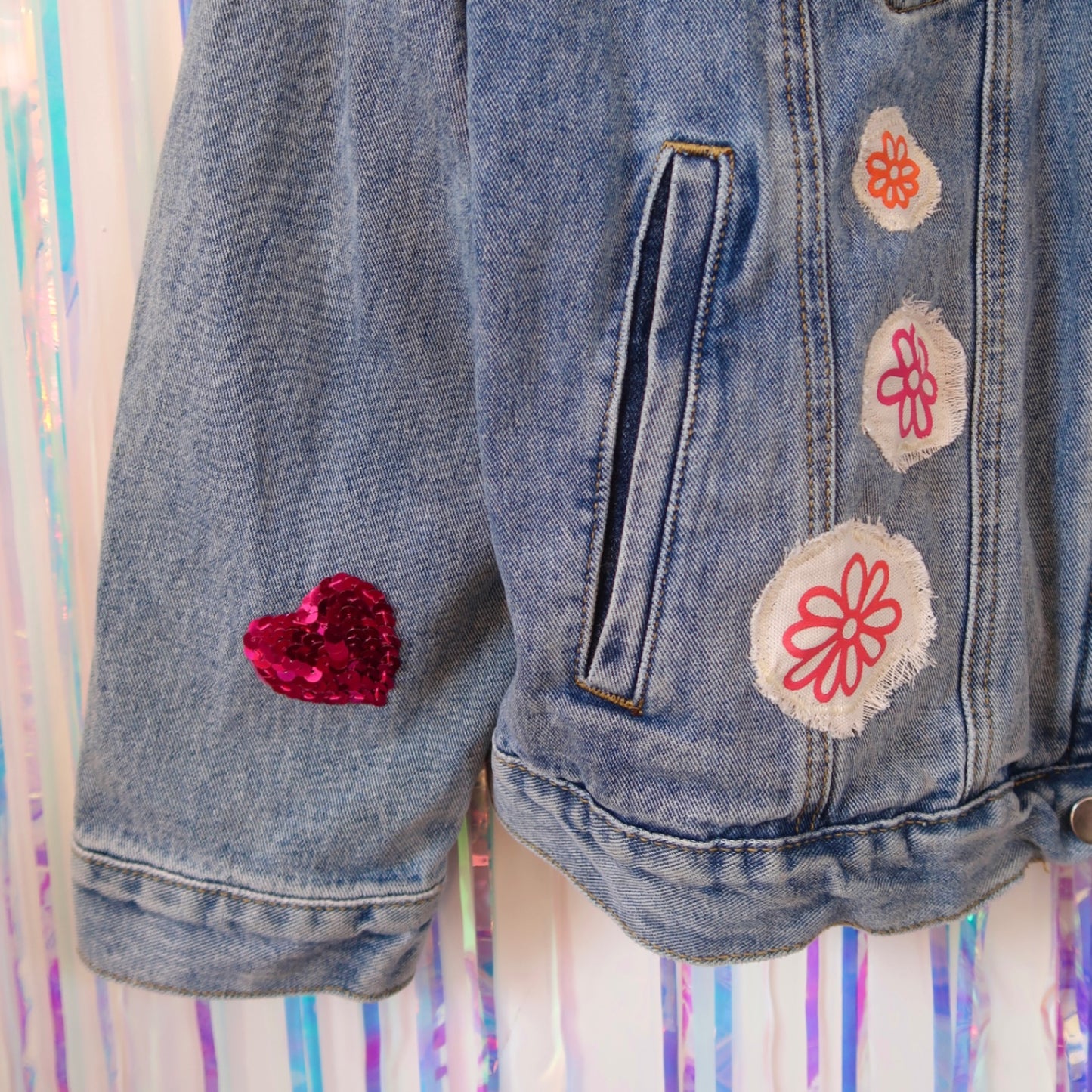 Hippie Heart denim jacket - 3