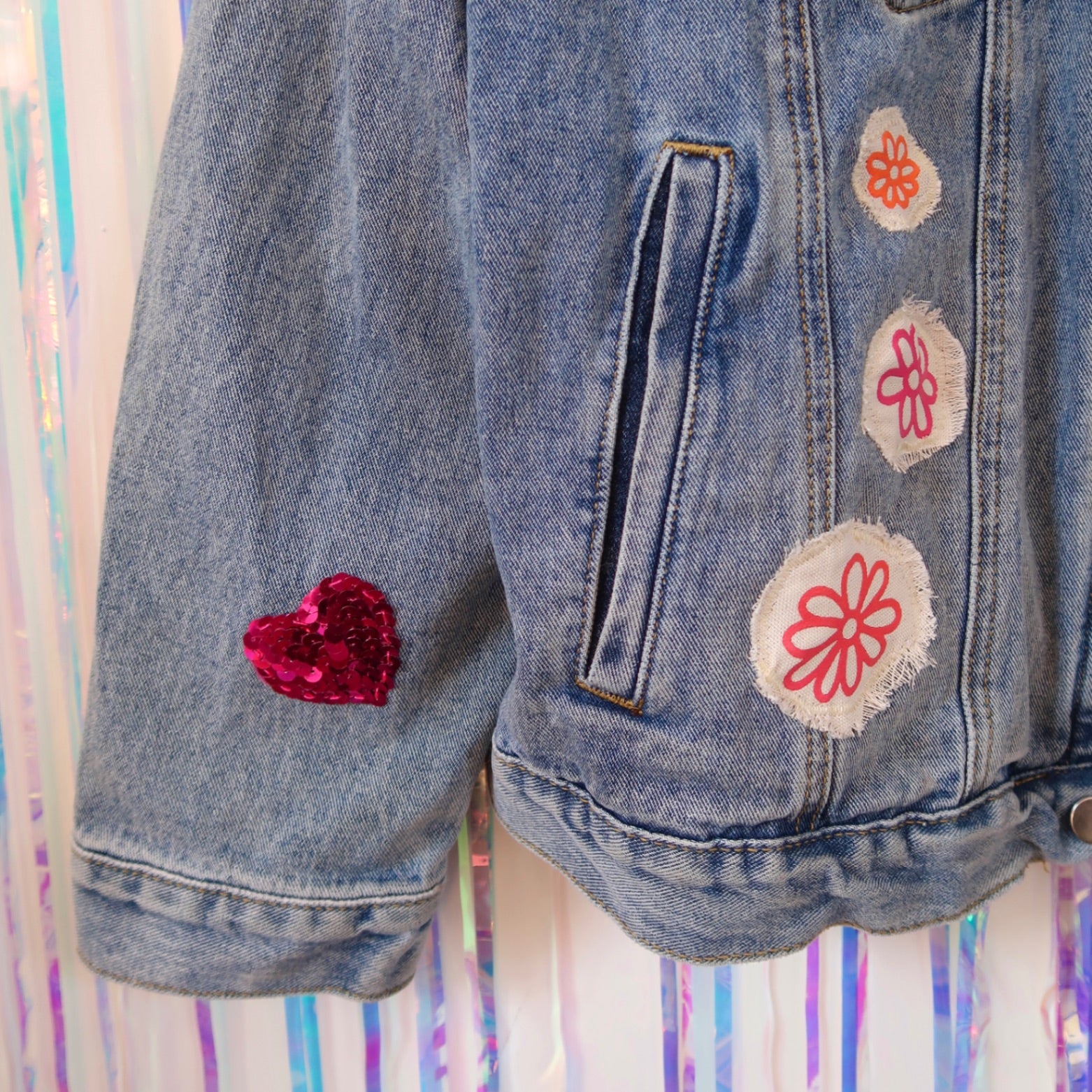 Hippie Heart denim jacket - 3