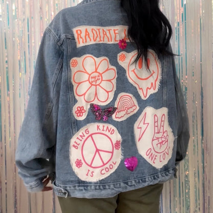 Hippie Heart denim jacket - 3