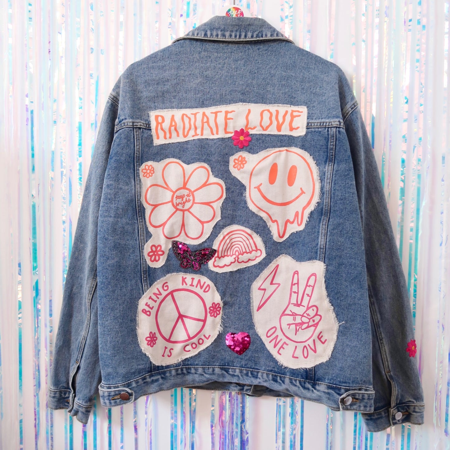 Hippie Heart denim jacket - 3