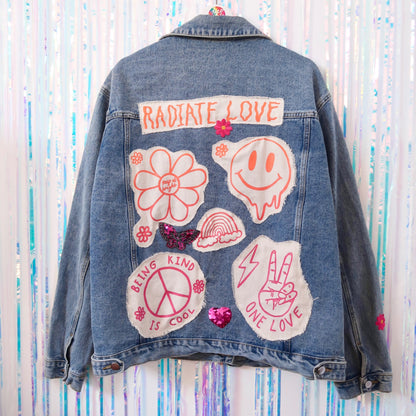 Hippie Heart denim jacket - 3