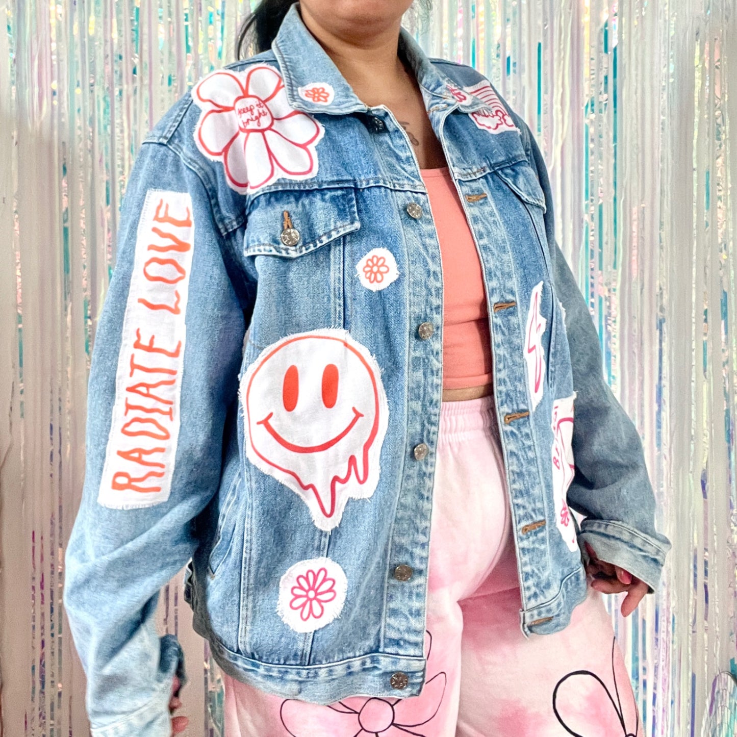 Hippie Heart denim jacket - 1