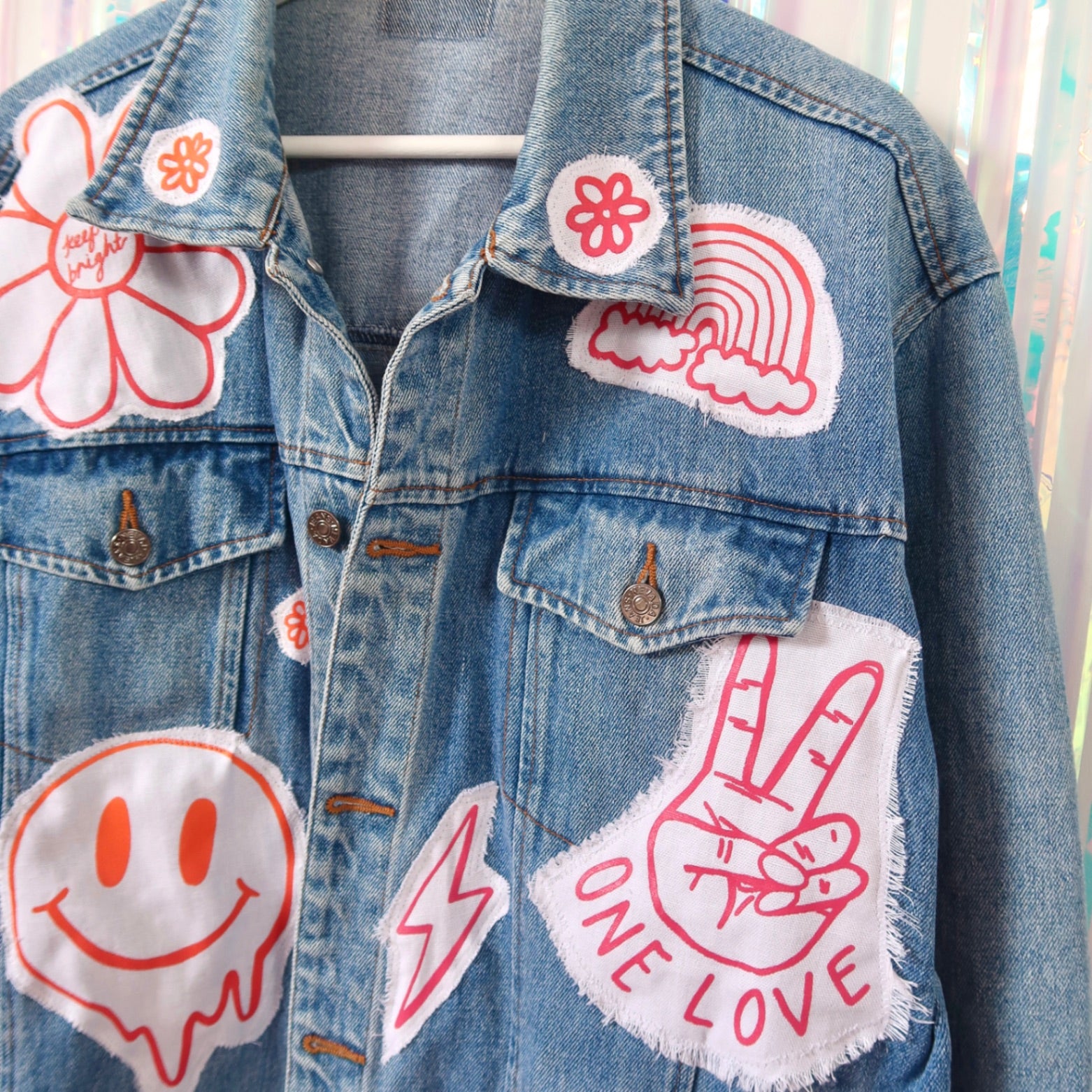 Hippie Heart denim jacket - 1