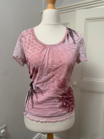 vintage pink taifun top 