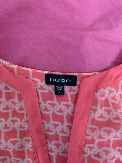 vintage bebe silk top
