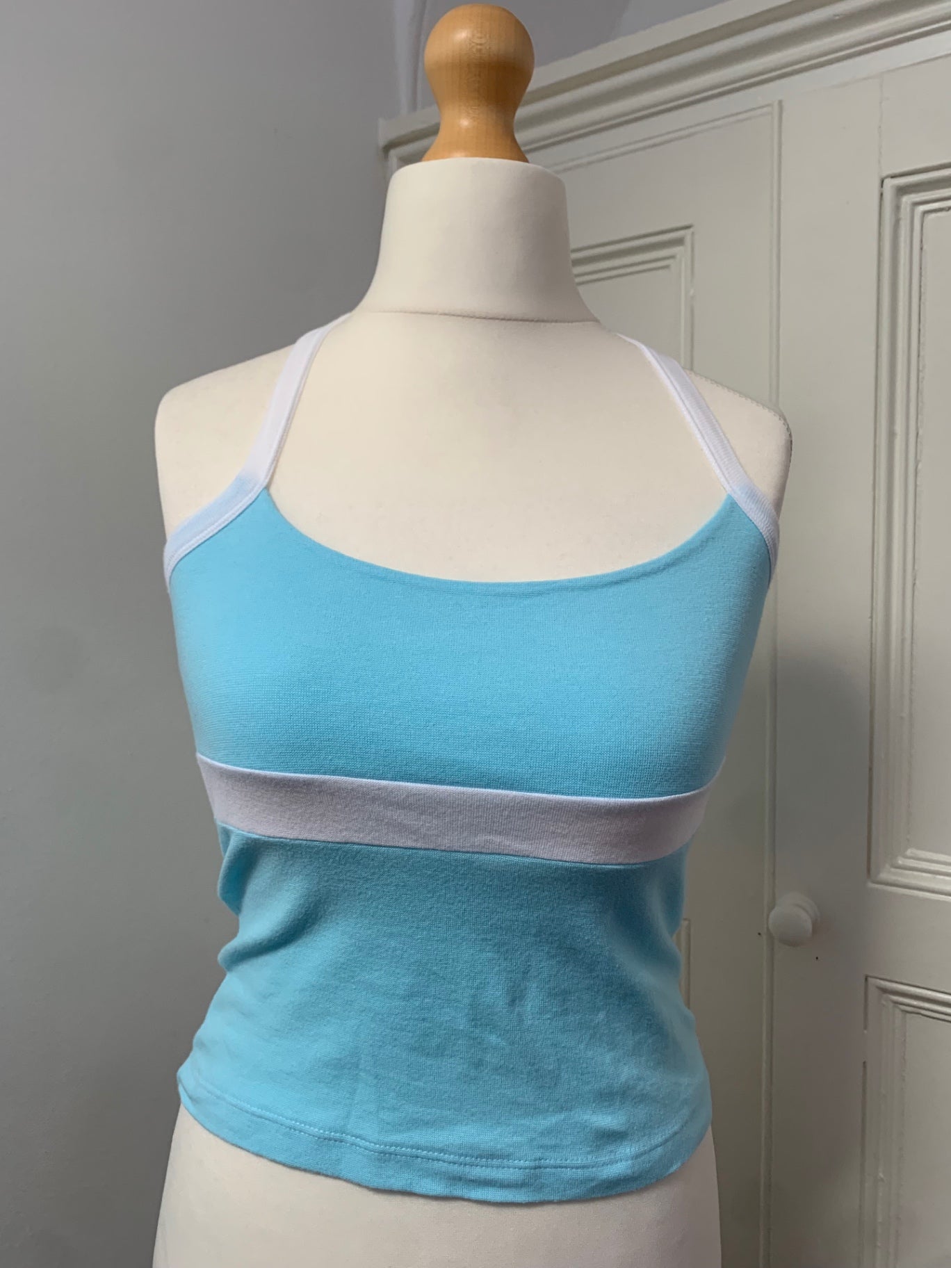 vintage 95% cotton halter top