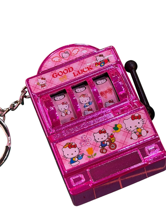 Pink Hello Kitty Arcade Bag Charm