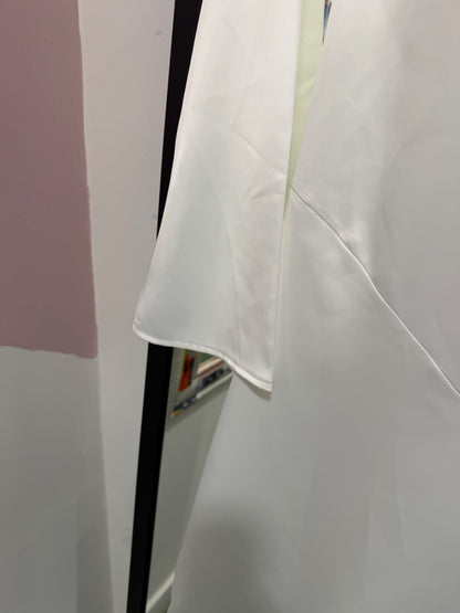 White Hen Do Fishtail Dress Size Medium
