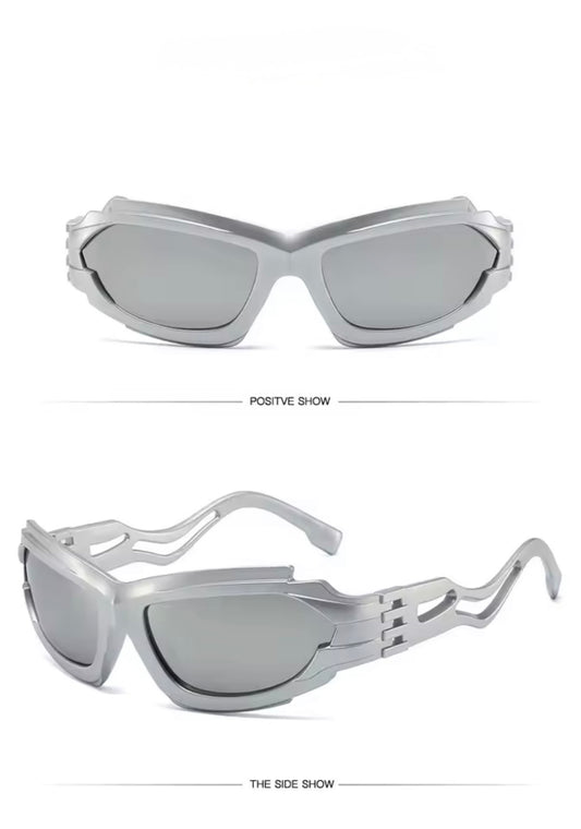 Cleo Silver Sunglasses