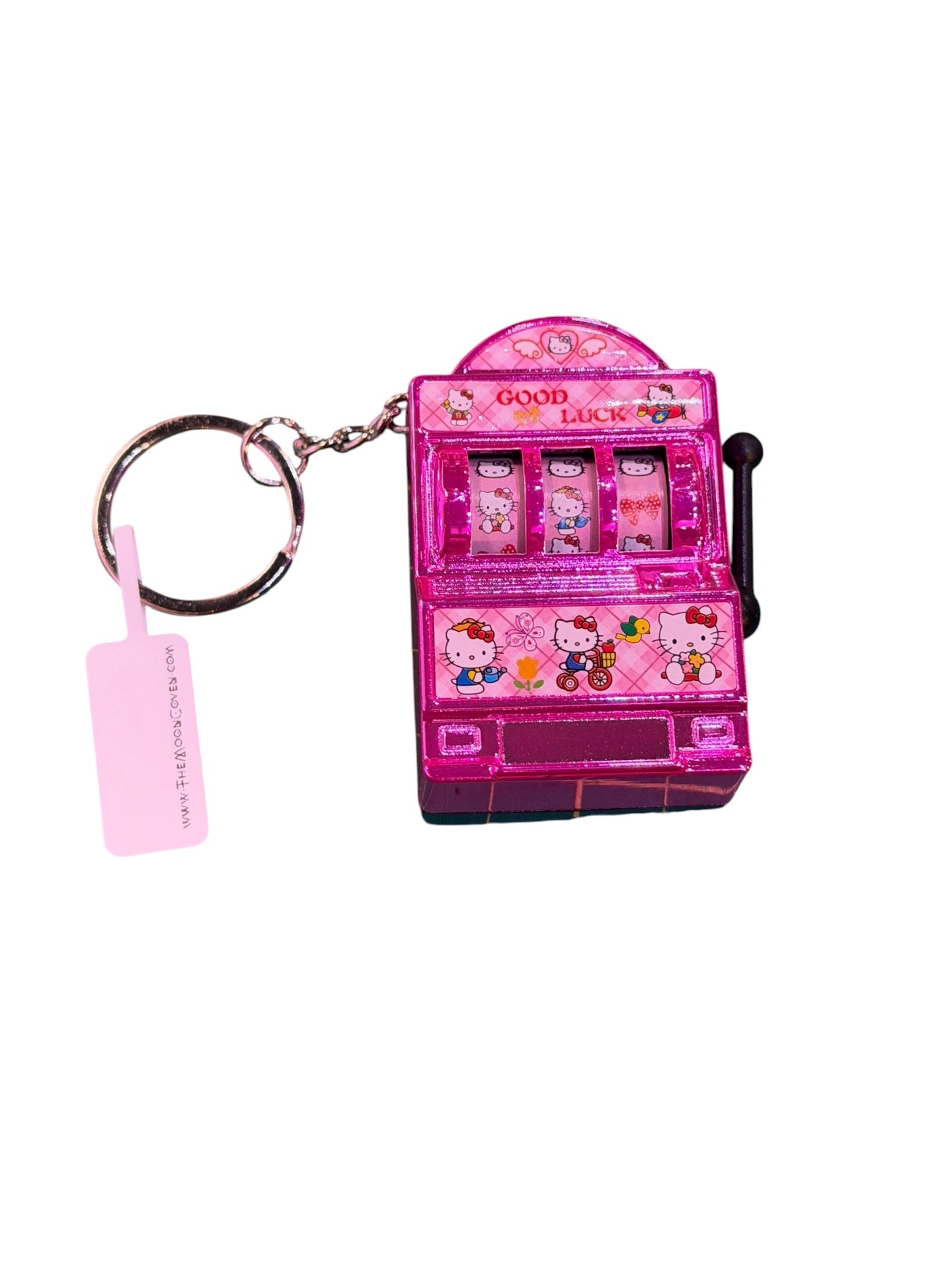 Pink Hello Kitty Arcade Bag Charm