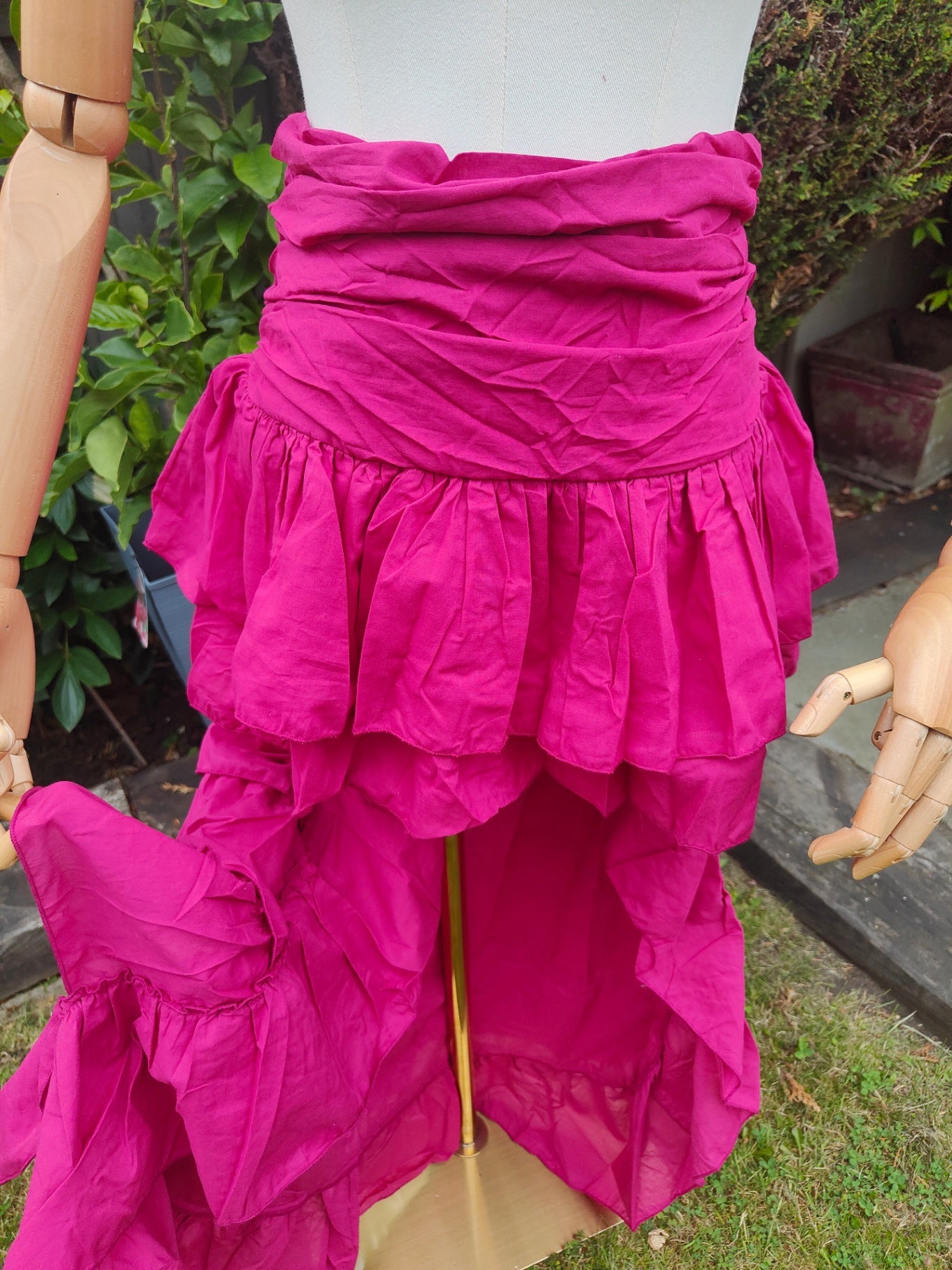 Es cana organic cotton hi low skirt 