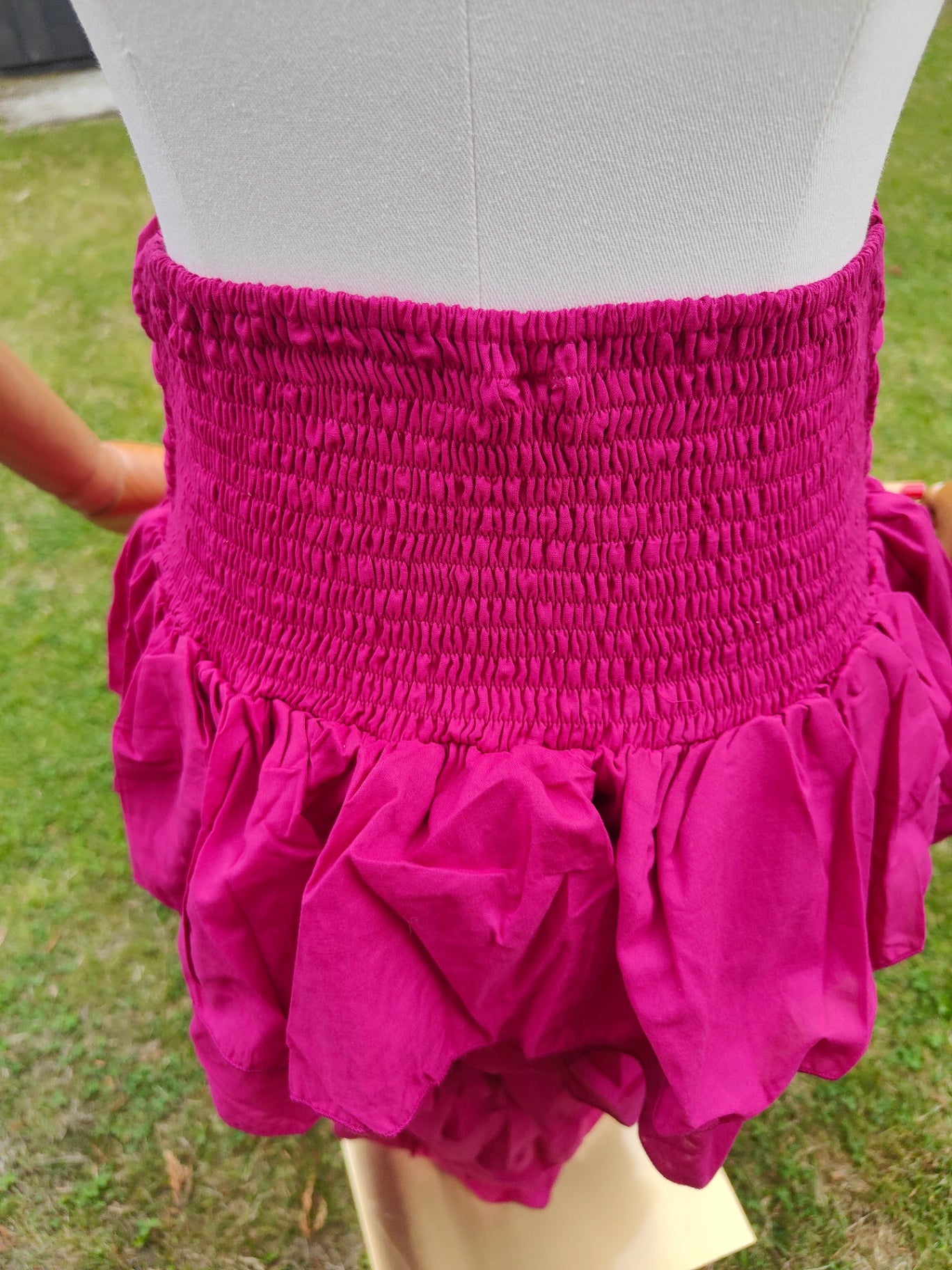 Es cana organic cotton hi low skirt 