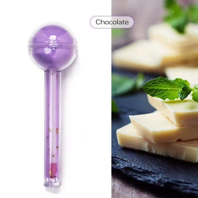 Lollipop Lip Balm & Lip Gloss Duo - Kawaii Lip Care Gift