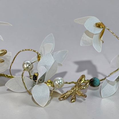 Dragonfly Petal Headband Belt