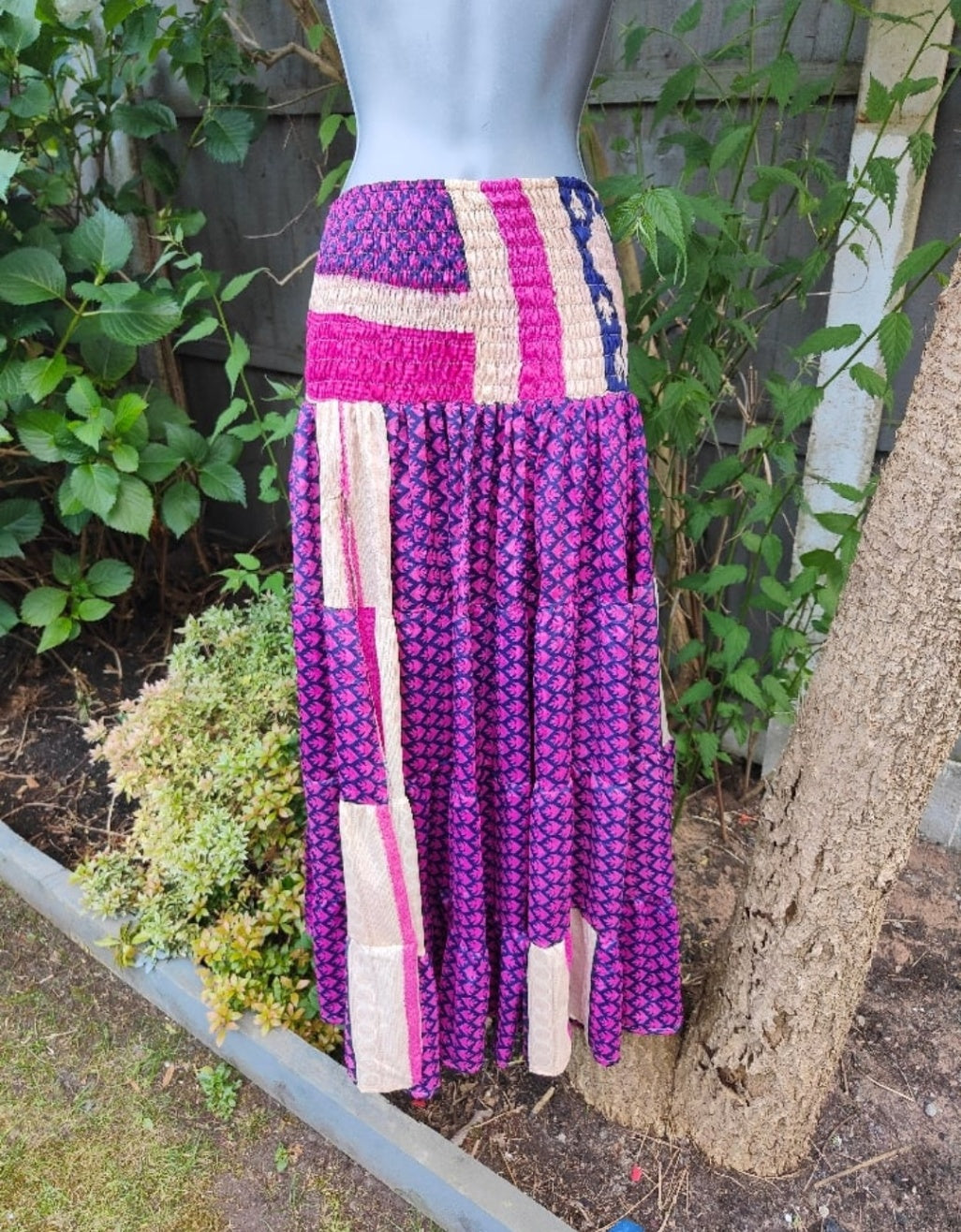 Zara split maxi skirt - purple