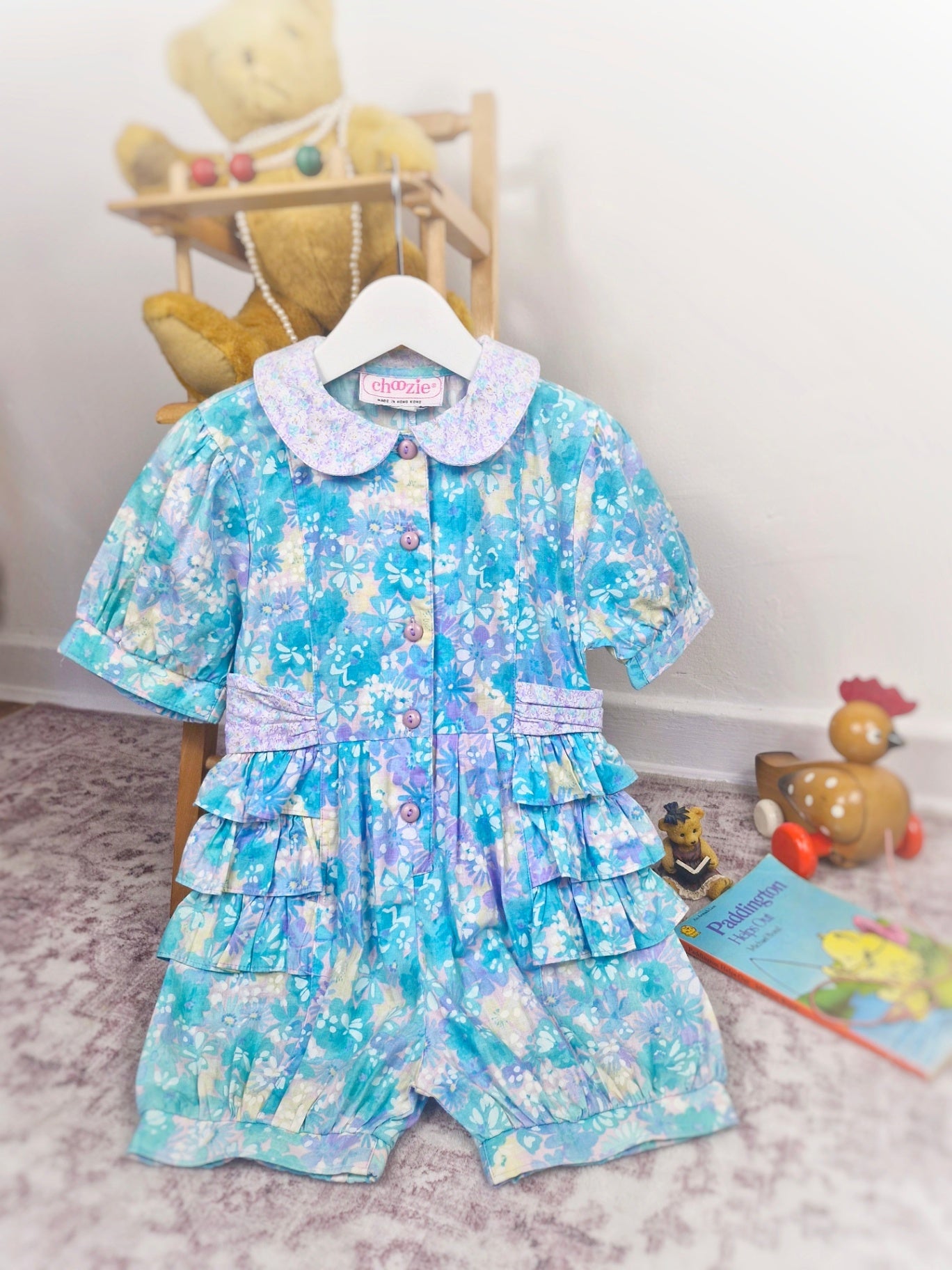 3 years, vintage romper by Choozie