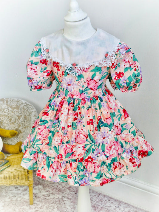 3 years, vintage Bonnie Jean dress