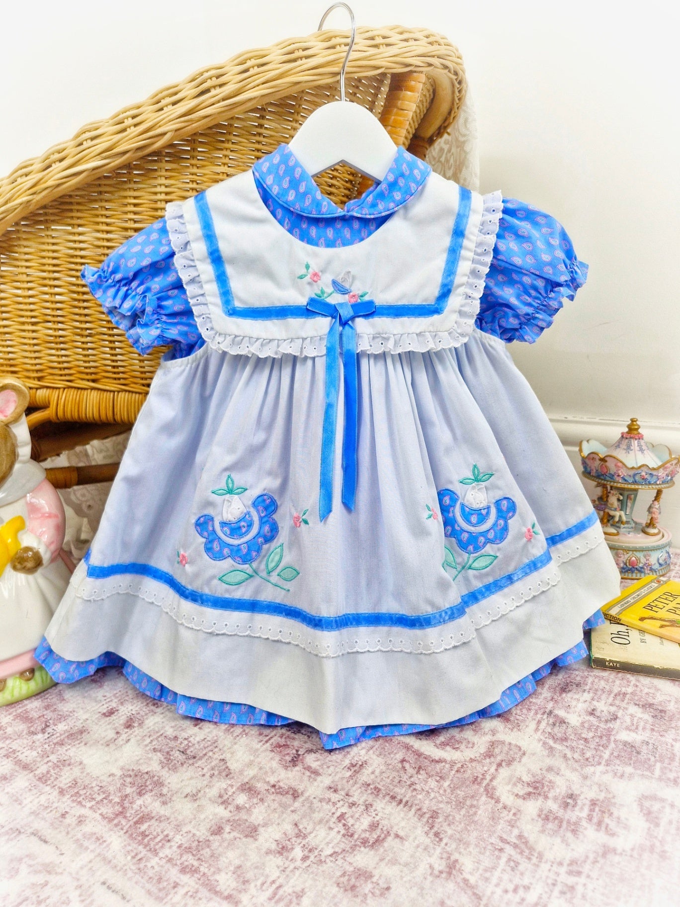 Vintage Two-piece dress set