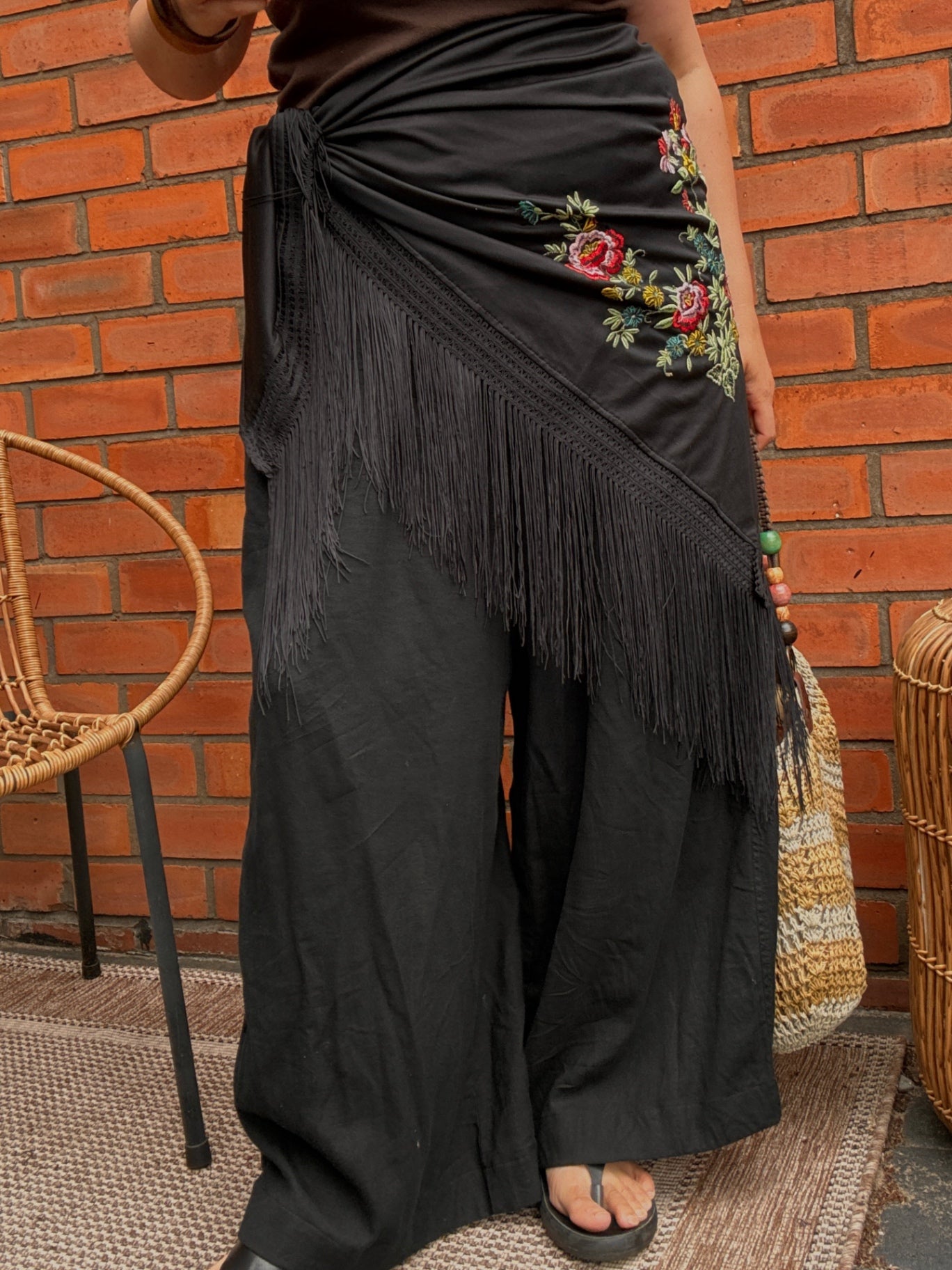 Large floral Wrap