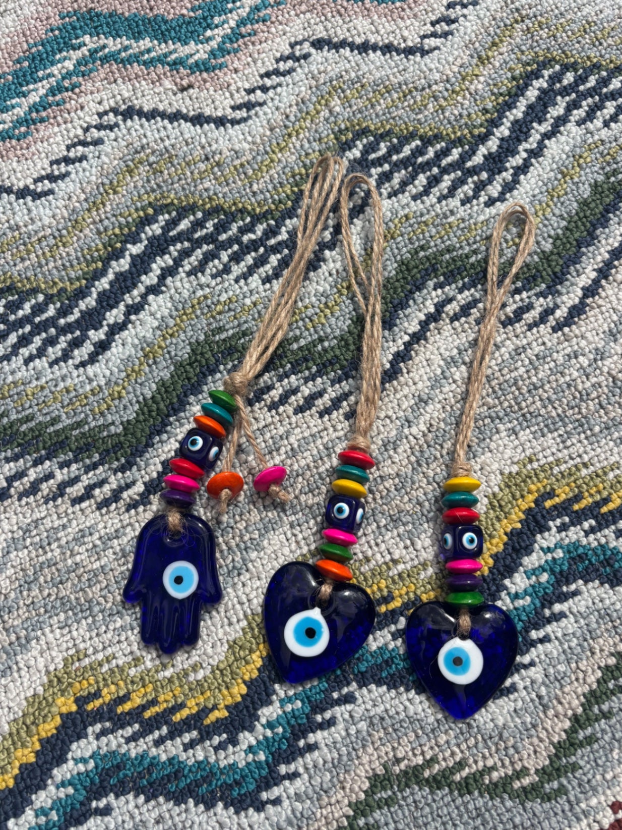 Evil eye pendants 