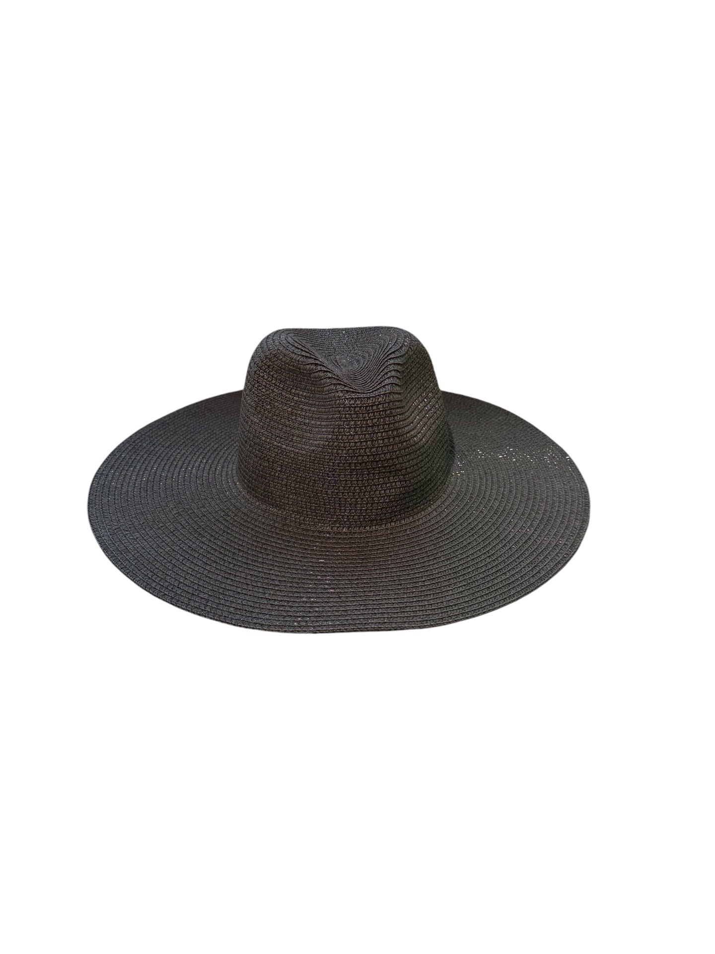 Bendable and Packable Floppy Fedora in Black