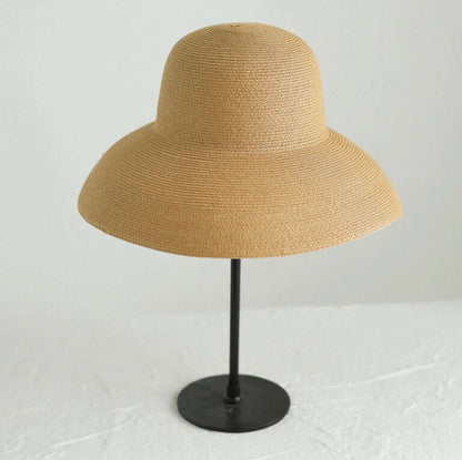 Beige Hepburn Hat 