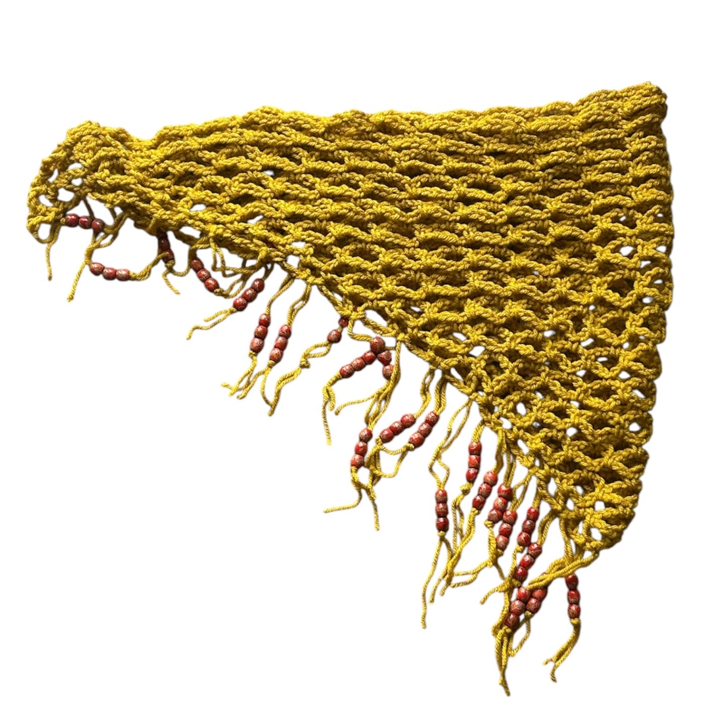Mustard yellow wrap around skirt 