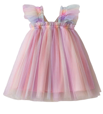 3yrs Multicoloured Winged Dress