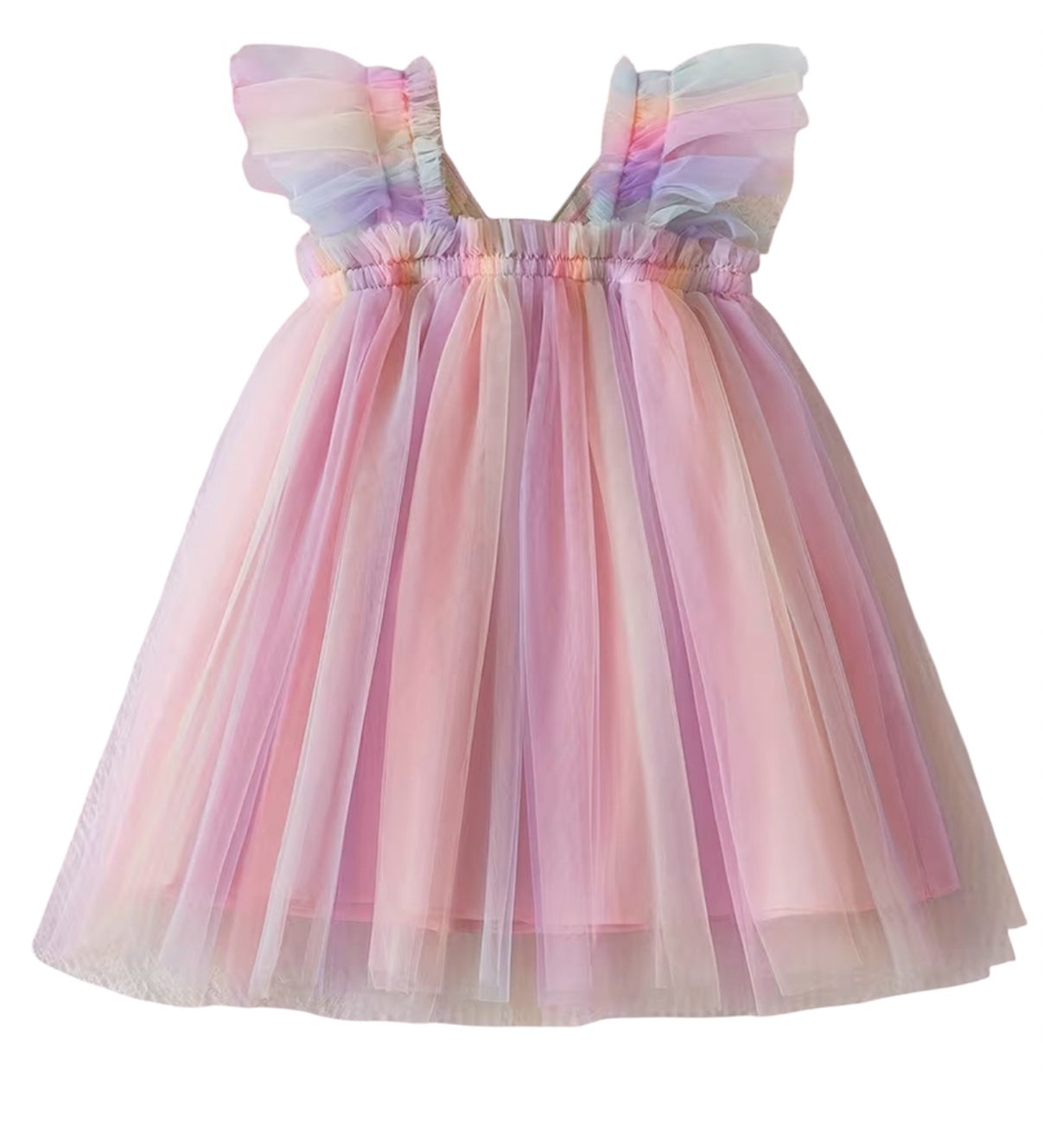 5yrs Multicoloured Winged Dresd