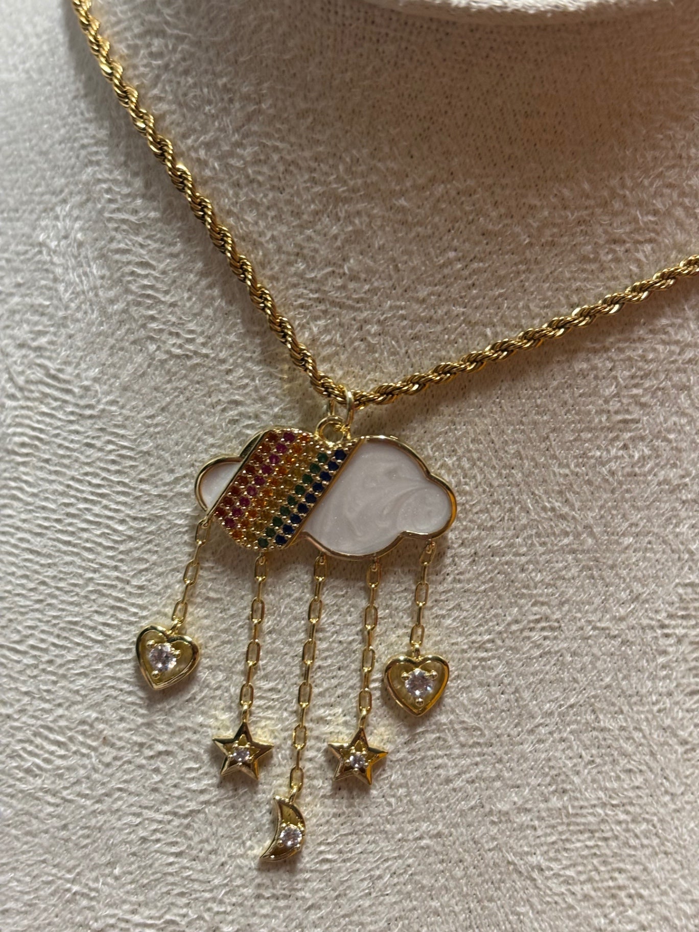 Rainbow dreams necklace  