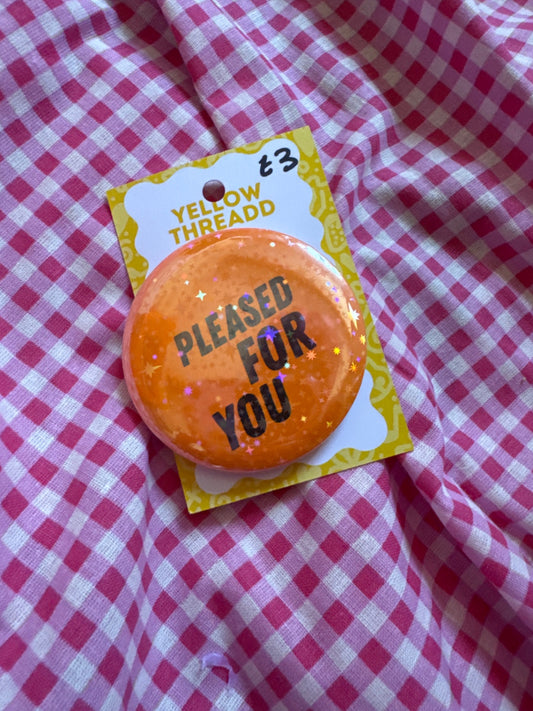 Pleased 4 u pin