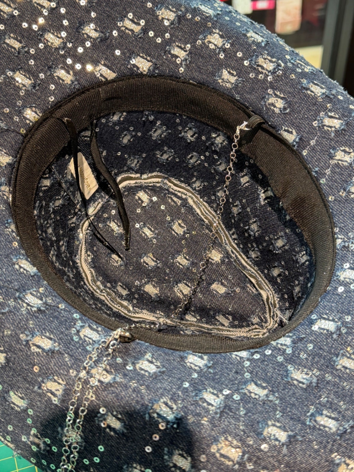 Deco Denim Cowboy Hat Dark