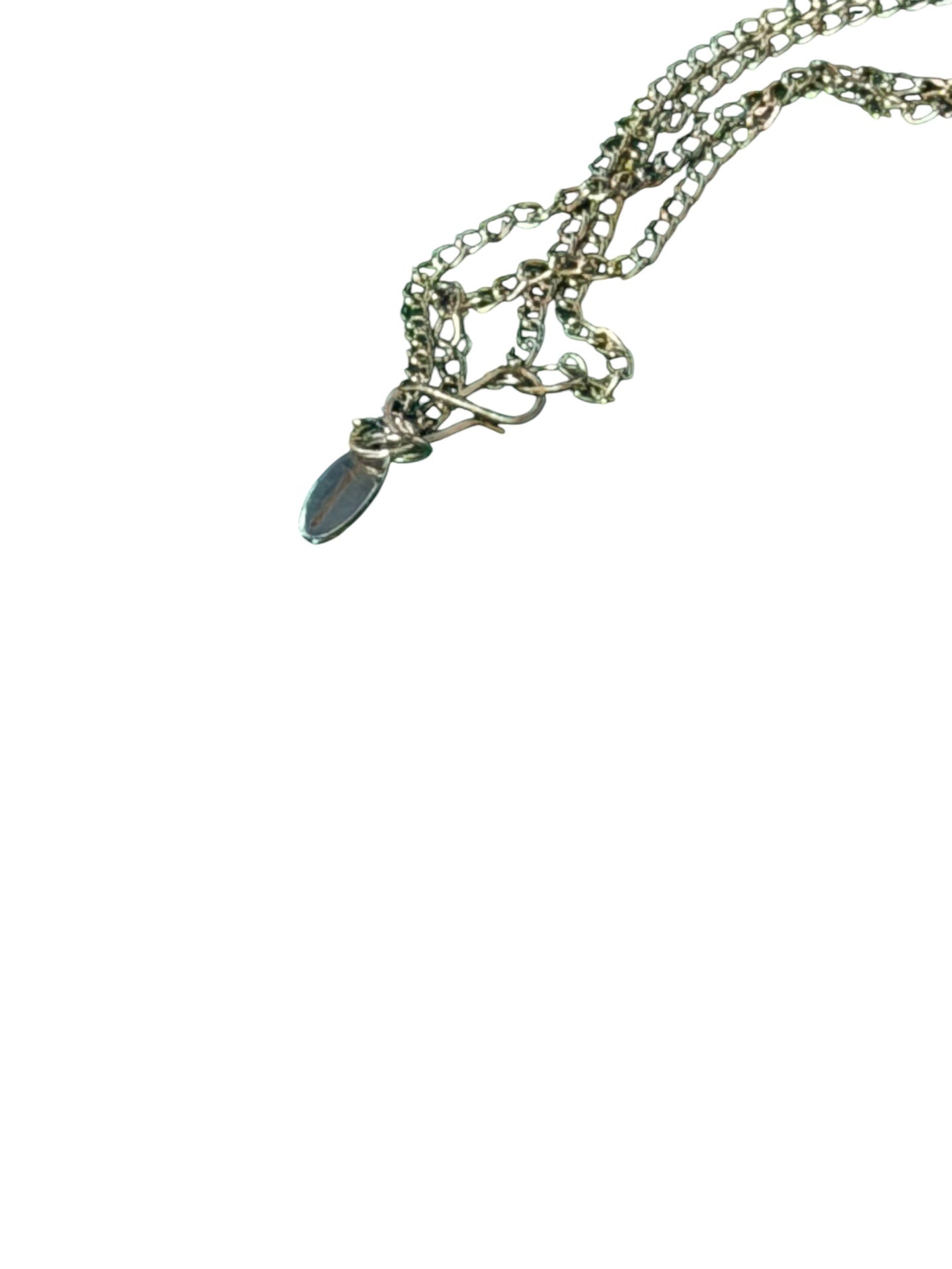 Bali Elephant Vintage Silver Necklace 
