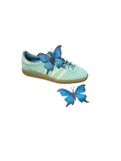 Butterfly Shoe Clips Blue