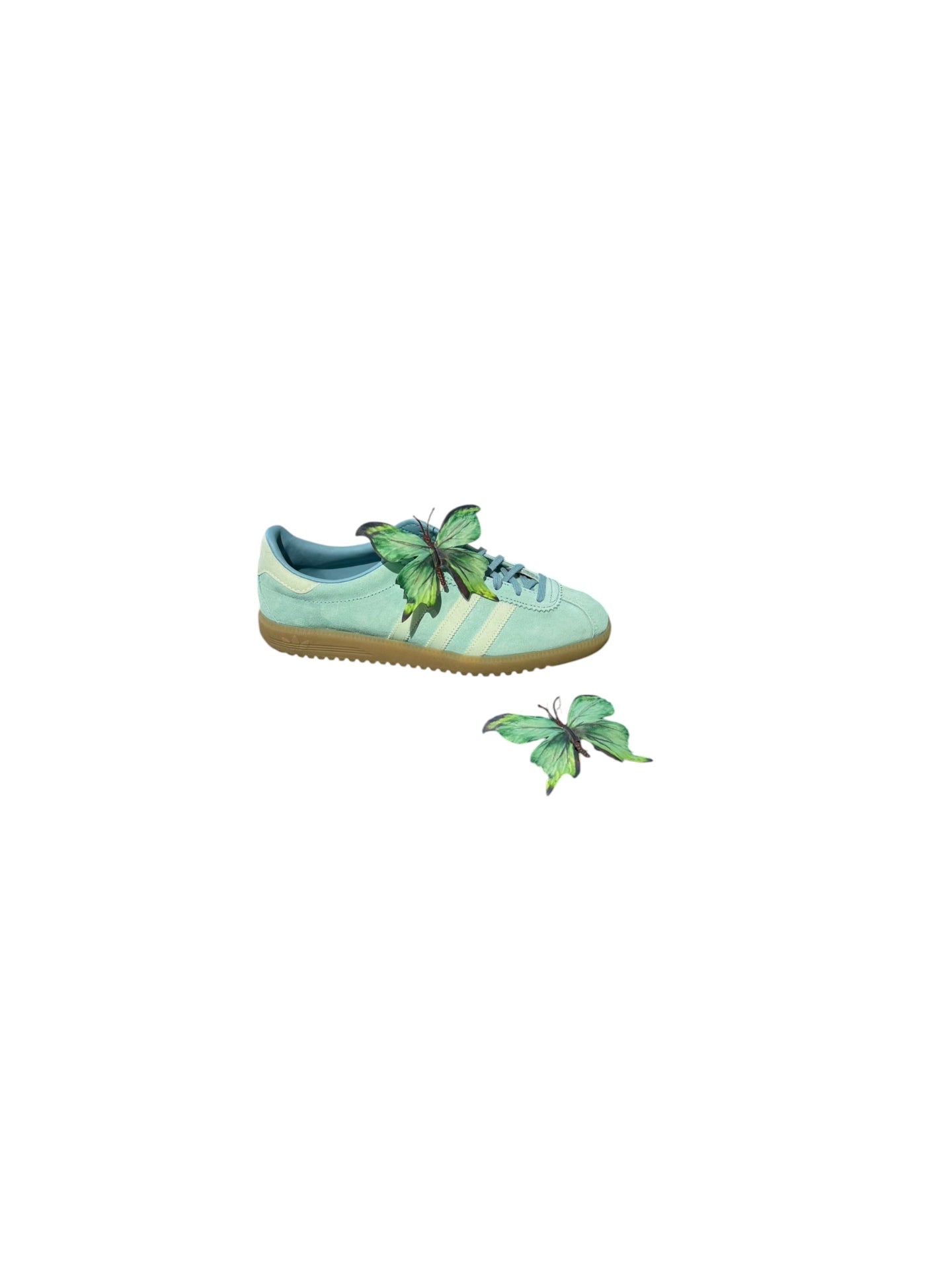 Butterfly Shoe Clips Green