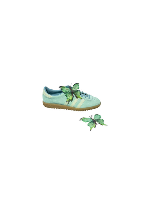 Butterfly Shoe Clips Green