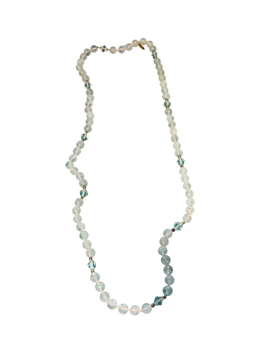 Rose Quartz Bead Necklace