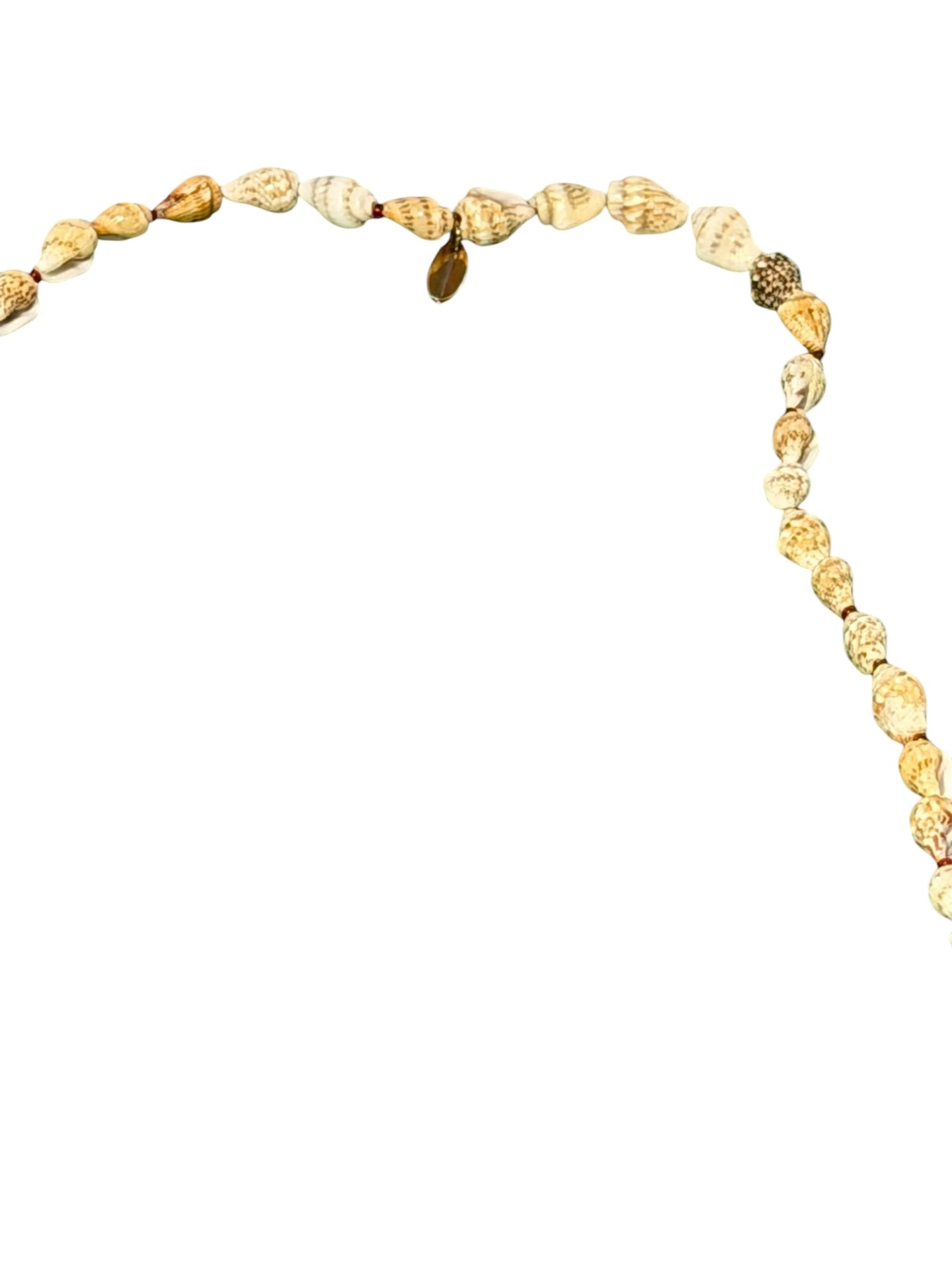 Vintage Shell Flower Necklace 