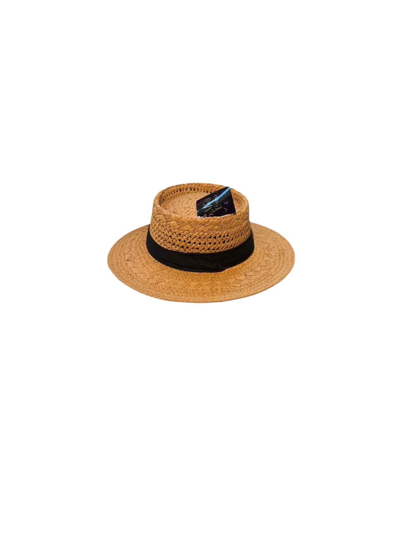 Straw bowler Hat Adjustable 
