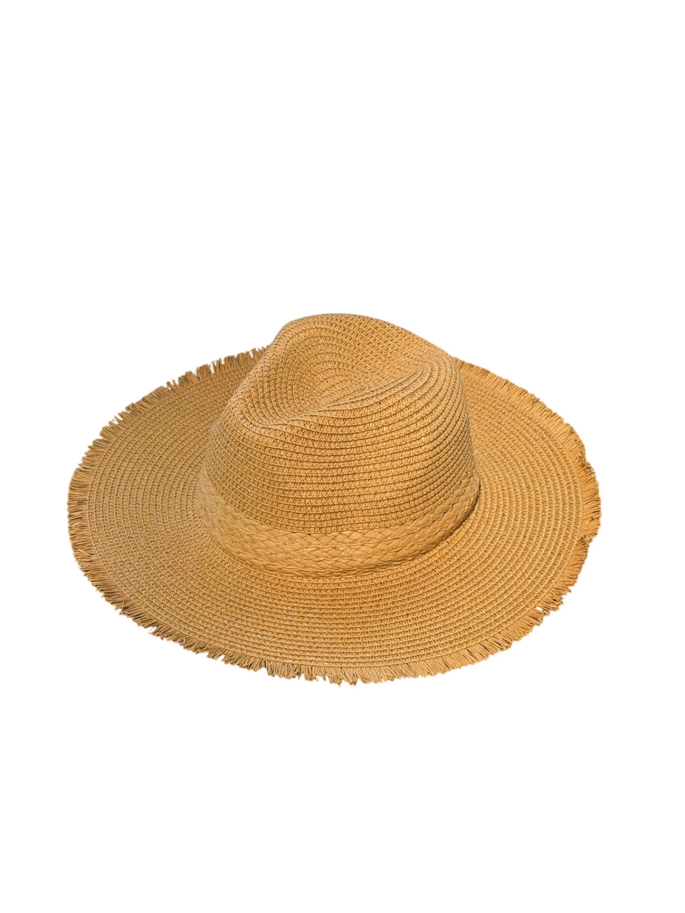 Fringe Straw Hat