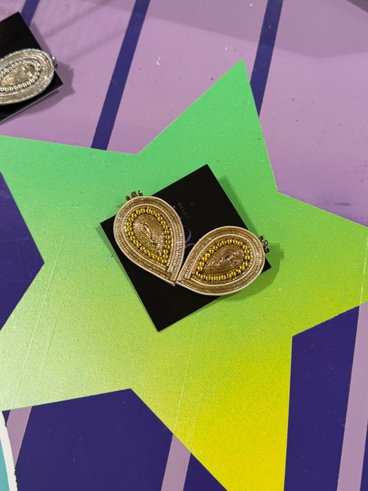 Moroccan Shoe Clip Gold