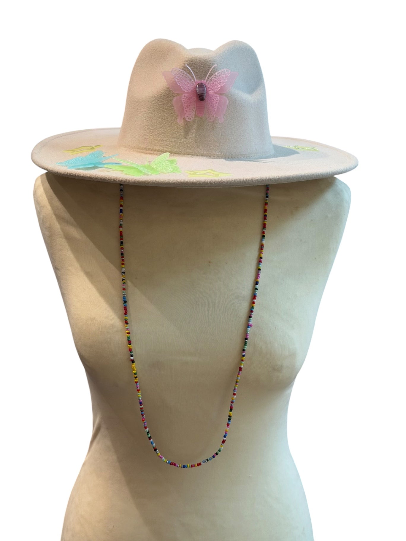 Glow in the Dark Rave Fedora Hat