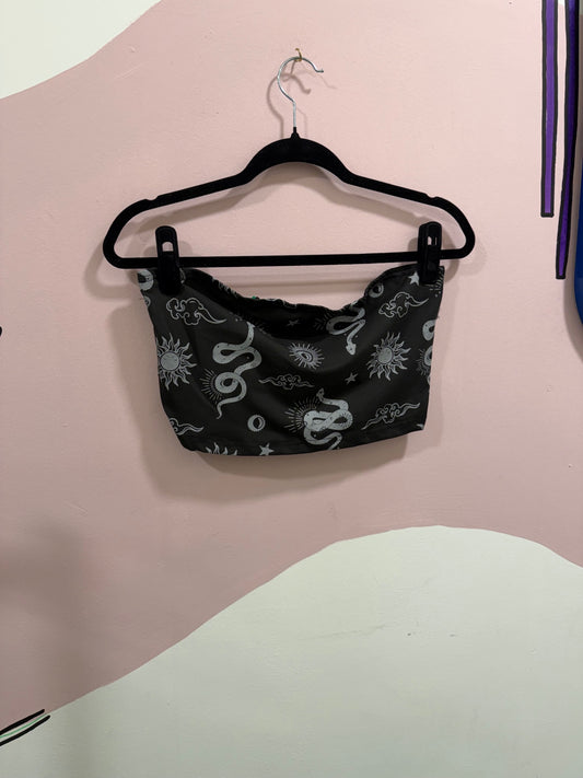 Black Snake Boob tube Top