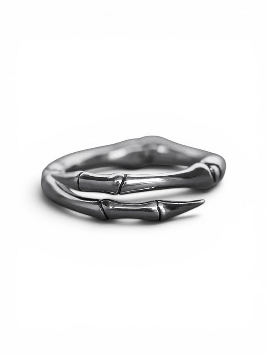 Silver Bamboo Ring