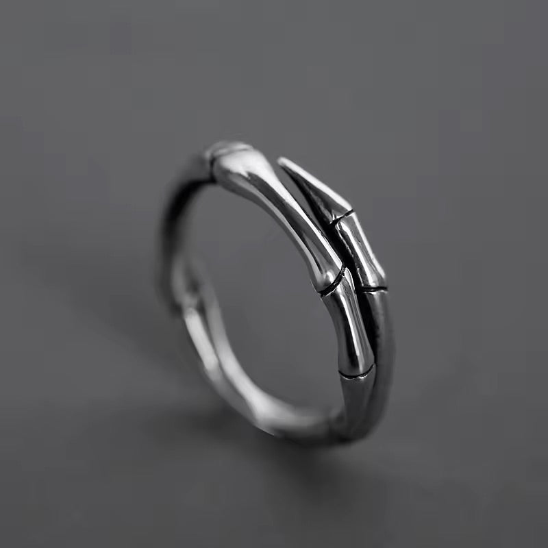 Silver Bamboo Ring