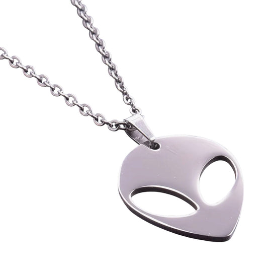 Alien Necklace Silver 