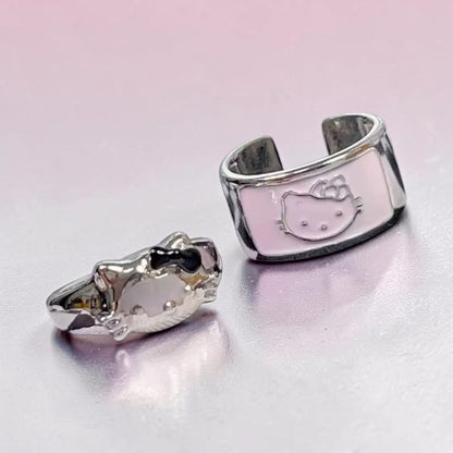 Hello Kitty Pink Band Ring